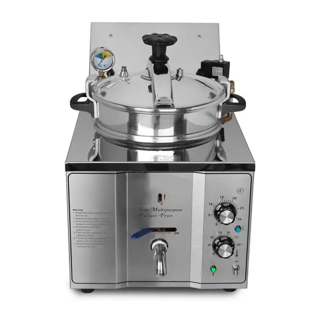 110V 16L Electric High Pressure Fryer Chicken Stove Oven 022262 - Photo 2
