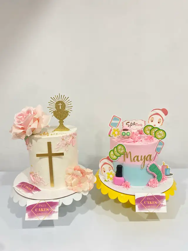 Spa party cake, pamper cake Halton bakery custom - Photo 6