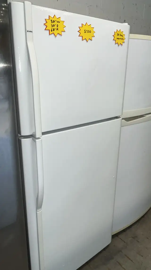 Kenmore 30" White Refrigerator Fully Tested 30-DayWarranty