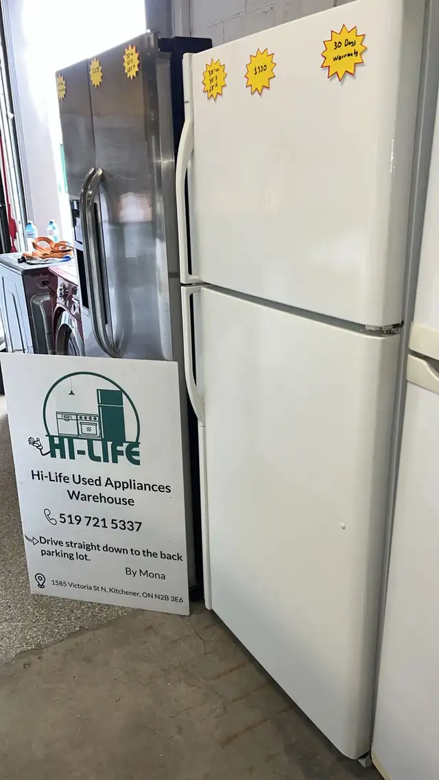 Kenmore 30" White Refrigerator Fully Tested 30-DayWarranty - Photo 2