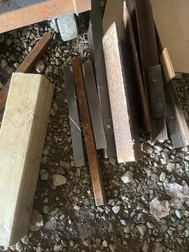 steel and plywood
