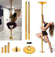 Heavy-Duty Adjustable Dance Pole – Static & Spinning Modes
