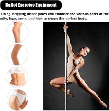 Heavy-Duty Adjustable Dance Pole – Static & Spinning Modes - Photo 5