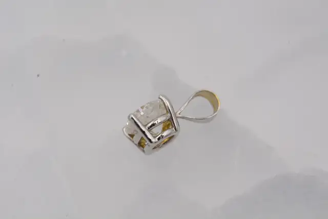 14K 1.04CT DIAMOND PENDANT - Photo 6