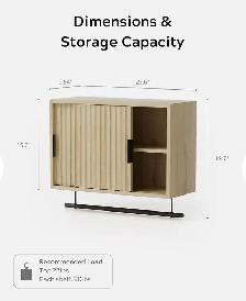 Wall-Mounted Bathroom Storage Cabinet - Photo 2