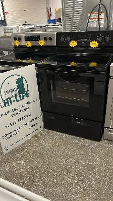 Whirlpool  30" Black Glass Top Stove Fully Tested 30-Day - Photo 2
