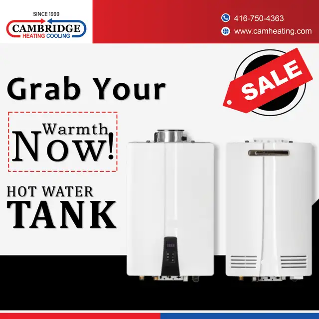 Hot Water Tank Installation Sale – Limited Time Offer