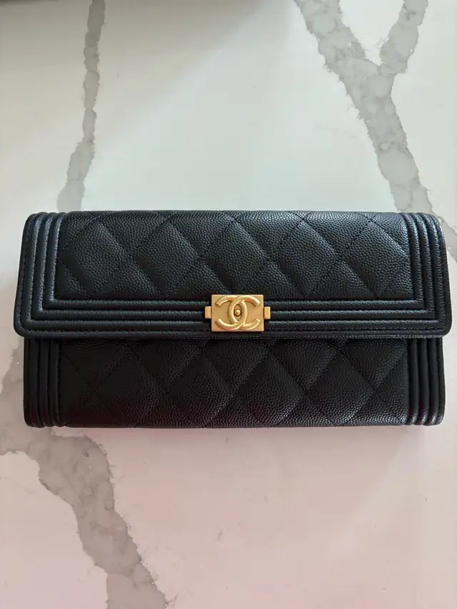 brand new Chanel boy wallet - Photo 5