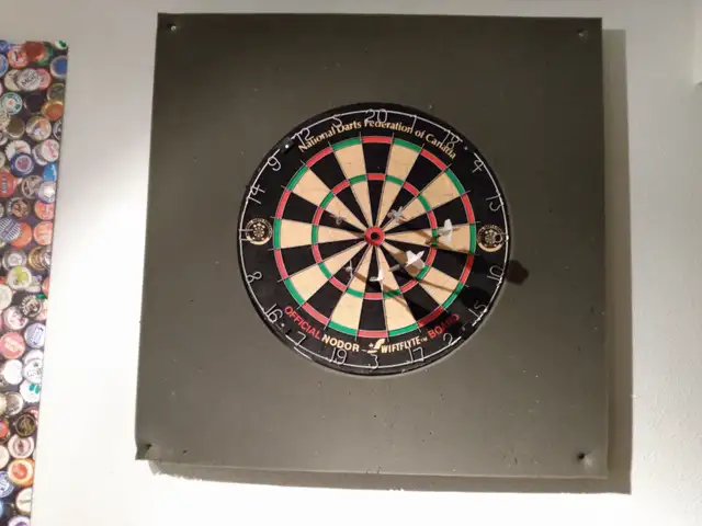 Dart board