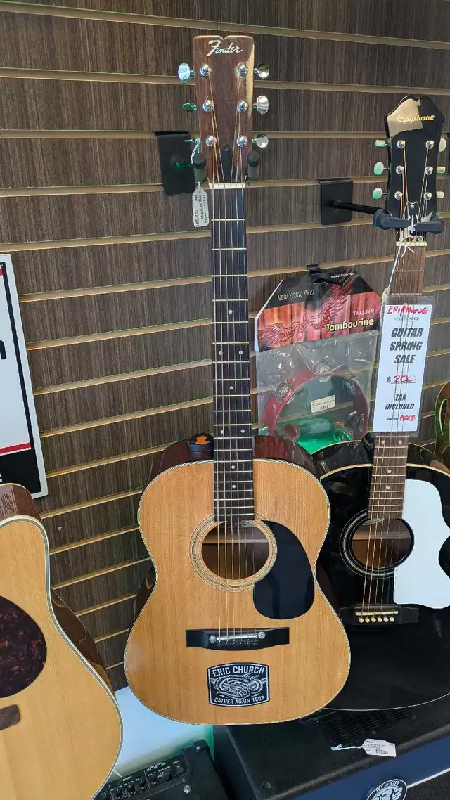 Fender acoustic F-15 with pickup