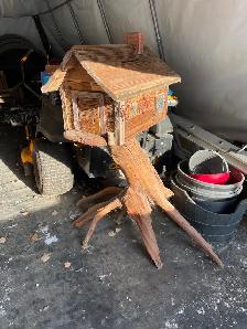 Rustic mail box