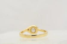 10K PEARL & DIAMOND RING - Photo 3