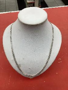 chaîne en argent maille ovales
