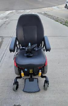 Pride Jazzy 614HD Bariatric Power Wheelchair - Adjustable Width - Photo 2