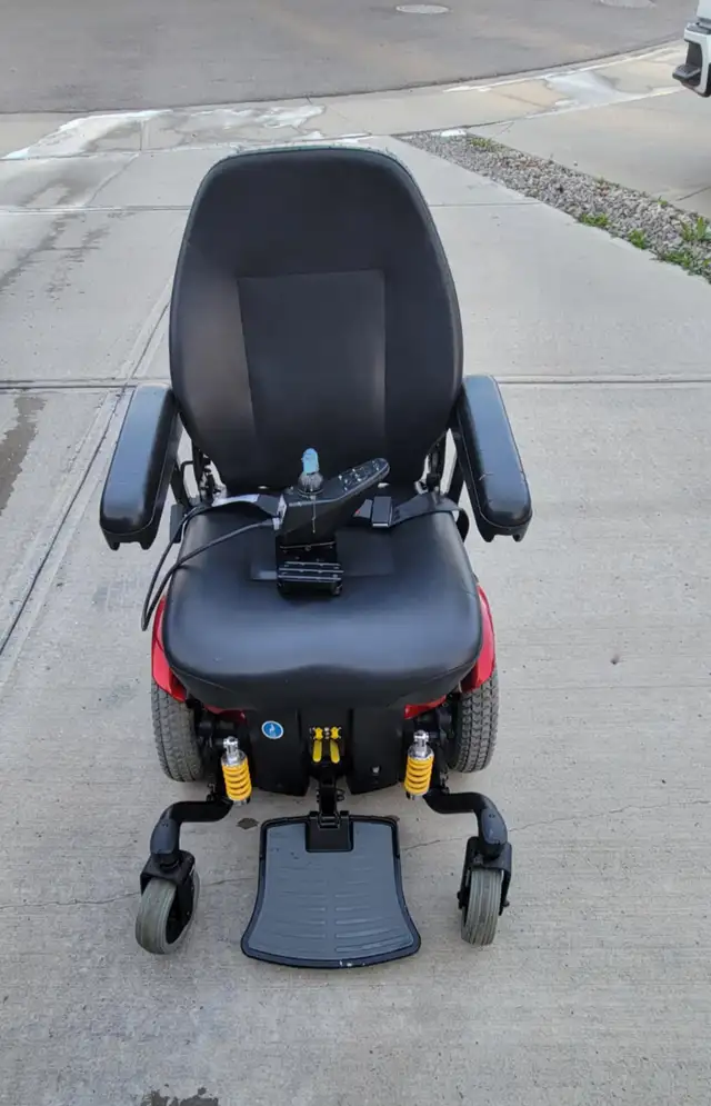 Pride Jazzy 614HD Bariatric Power Wheelchair - Adjustable Width - Photo 4