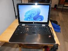 HP Pavilion 13 x360 13' Touch Screen Quad CORE AMD A8 256GB B/T