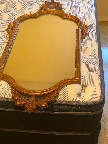 Mirror and 3 Suit cases