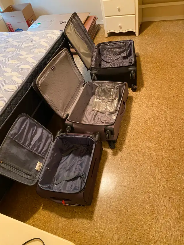 Mirror and 3 Suit cases - Photo 2
