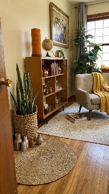 Mid century. Vitrine, buffet, bibliothèque. Lampe teak teck PAS