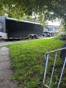 Dump trailer for rent