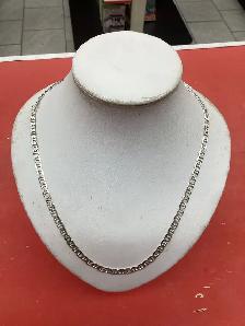 chaîne en argent maille ovales
