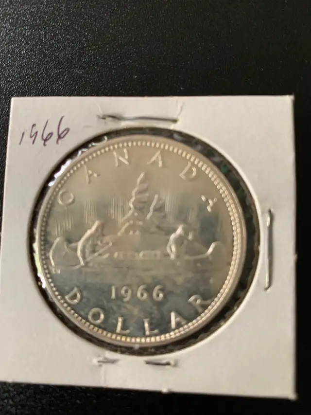 Canadian Silver Dollars 1965, 1966,1967, In excellent condition - Photo 4