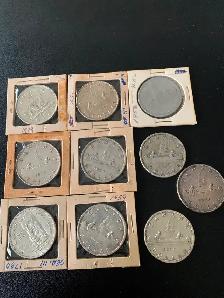 Canadian Silver Dollars 1949-1959 - Photo 4