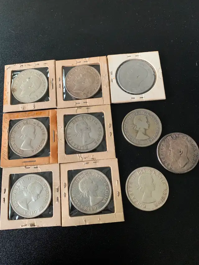 Canadian Silver Dollars 1949-1959 - Photo 5