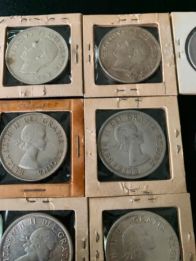 Canadian Silver Dollars 1949-1959 - Photo 6