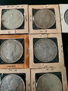 Canadian Silver Dollars 1949-1959 - Photo 6