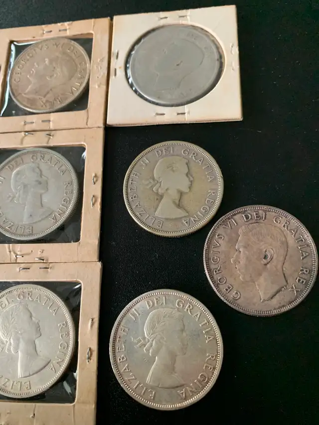 Canadian Silver Dollars 1949-1959 - Photo 7