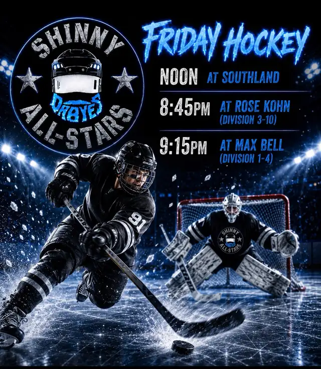 shinny / hockey