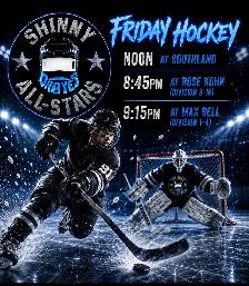 shinny / hockey