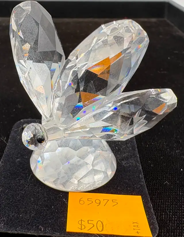 Swarovski Crystal Figurines: Turtle, Goldfish, Butterfly, ETC... - Photo 2