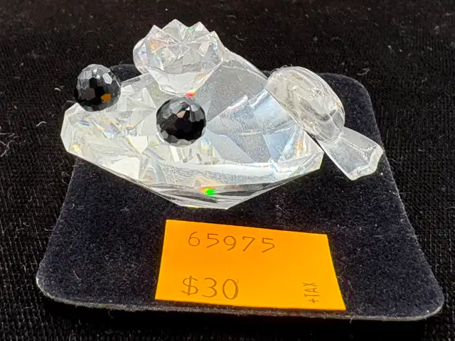 Swarovski Crystal Figurines: Turtle, Goldfish, Butterfly, ETC... - Photo 4