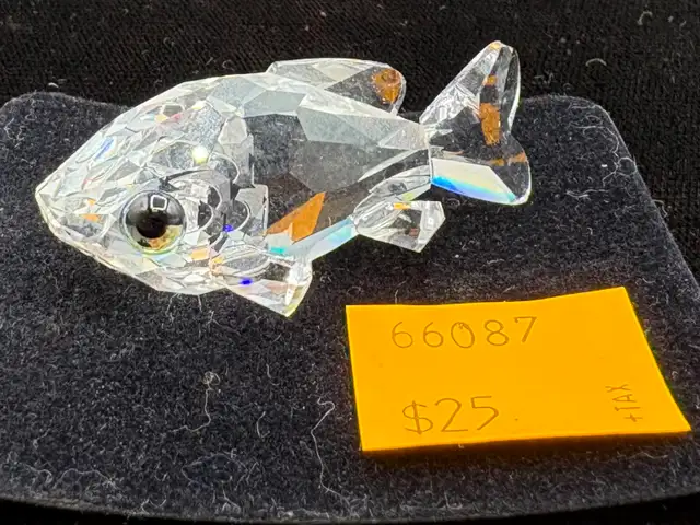 Swarovski Crystal Figurines: Turtle, Goldfish, Butterfly, ETC... - Photo 5