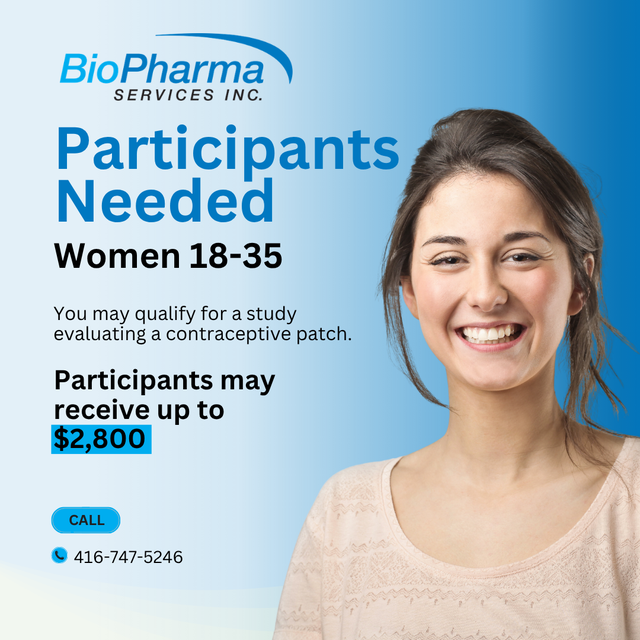 Earn Up to $2,800 – Women’s Health Study