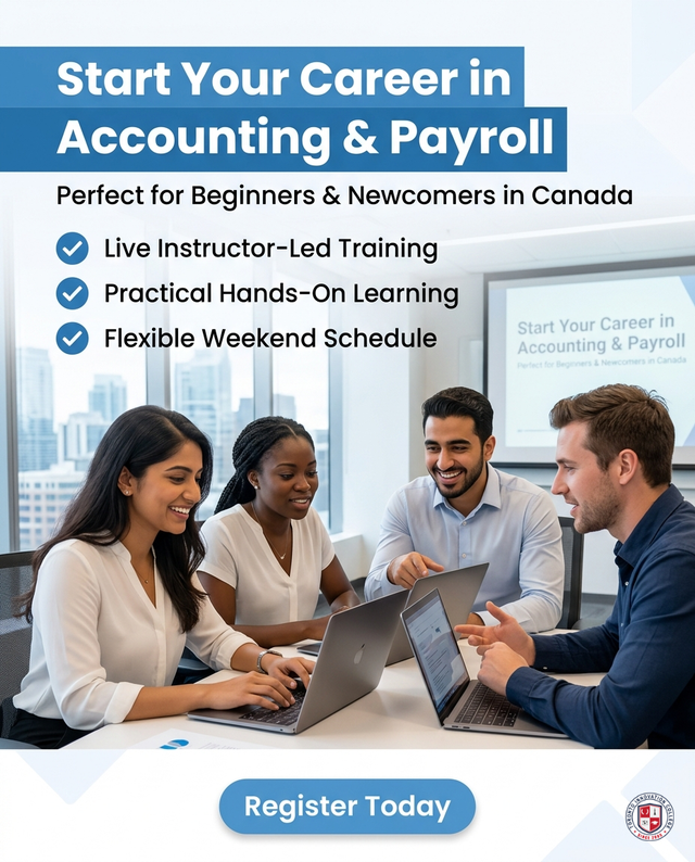 Online Accounting & Payroll Course Canada | Limited Seats!