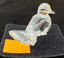 Swarovski Crystal Figurines: Swan, Fantail Dove, Roe Deer, ETC.. - Photo 3