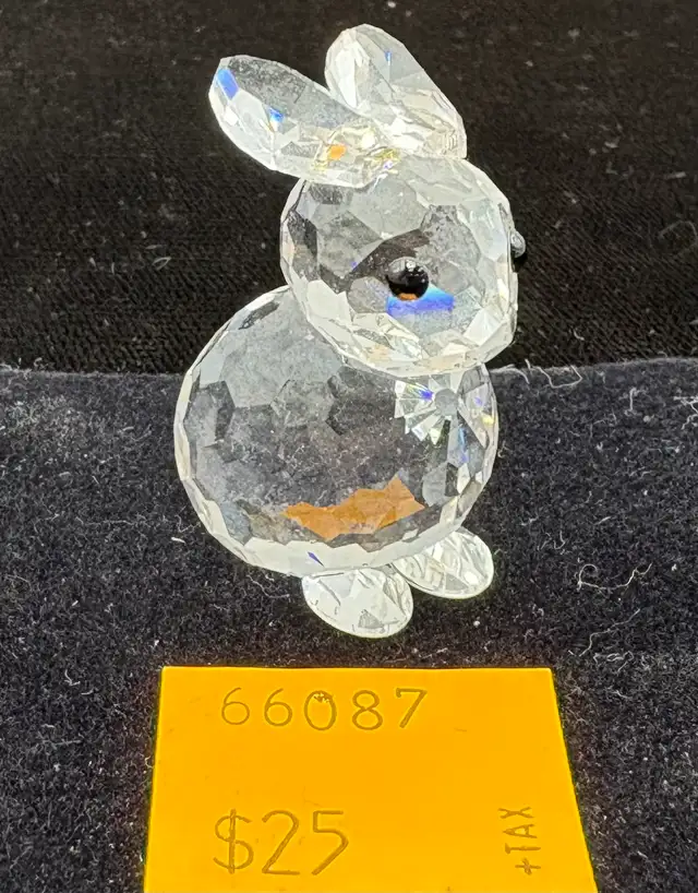 Swarovski Crystal Figurines: Swan, Fantail Dove, Roe Deer, ETC.. - Photo 5