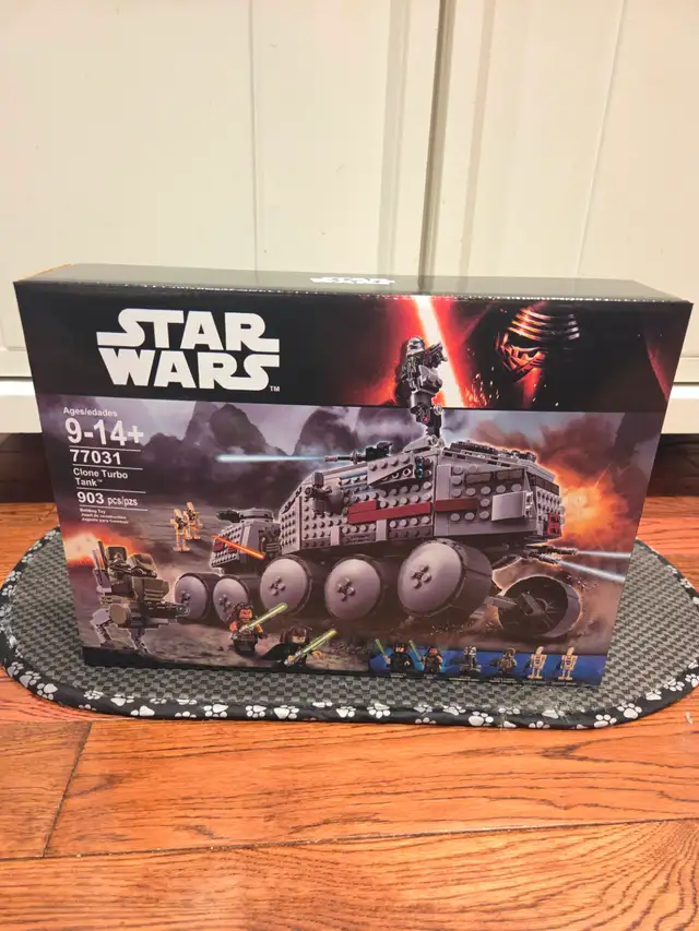 75151 LEGO Like, New in Box Star Star Wars Clone Turbo Tank Set
