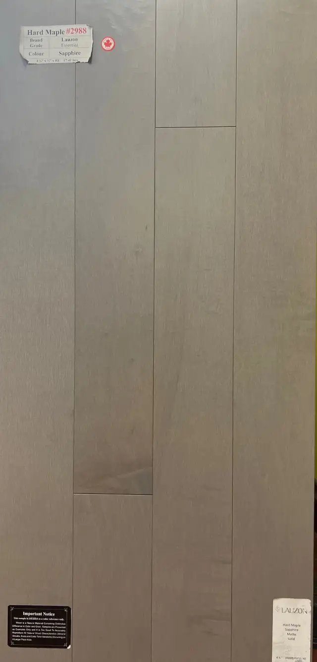 Sale $5.59/sqft Lauzon 3/4' Solid Hardwood Flooring 4.25'