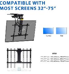 TOPSKY Motorized Ceiling TV Mount – Remote & App Controlled - Photo 3