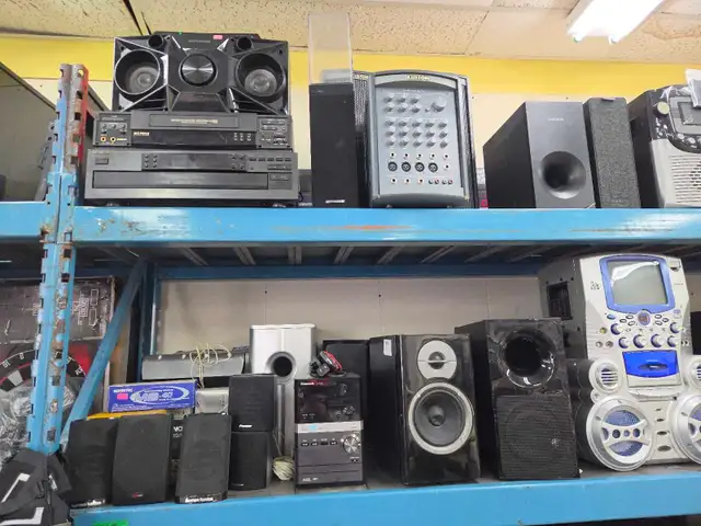 we buy and sell home theater equipment