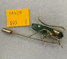 Swarovski Paradise Bugs: Aptera Grasshopper Crystal Pin