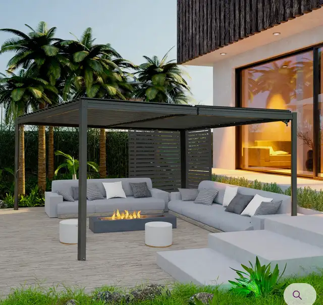 Outdoor Pergola Shade Screen - Photo 2