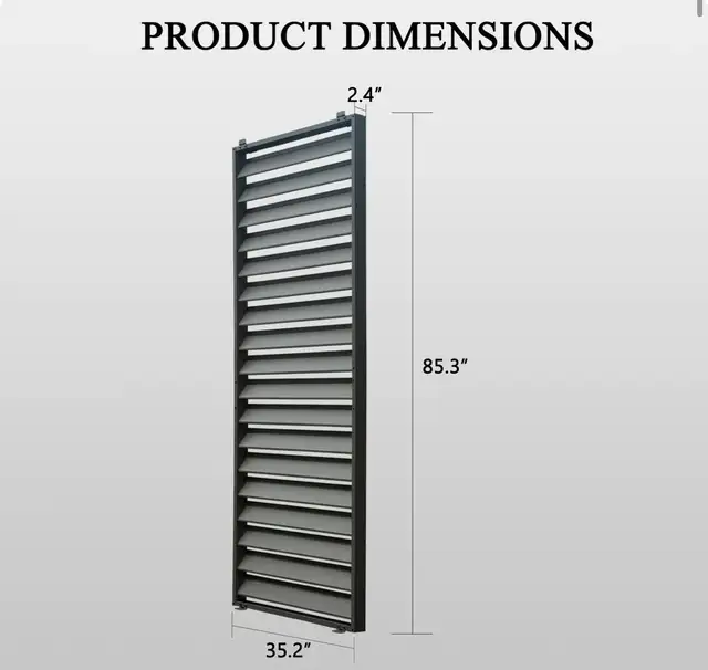 Outdoor Pergola Shade Screen - Photo 3