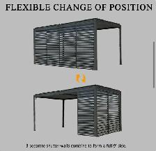 Outdoor Pergola Shade Screen - Photo 7