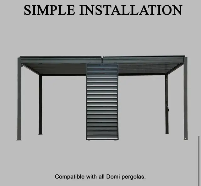 Outdoor Pergola Shade Screen - Photo 9