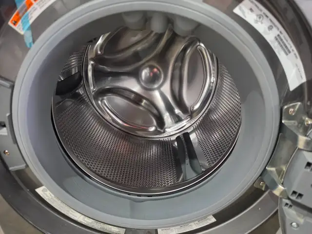 HIGH END Electrolux 27' Grey Front-Load Stackable Washer & Dryer - Photo 4